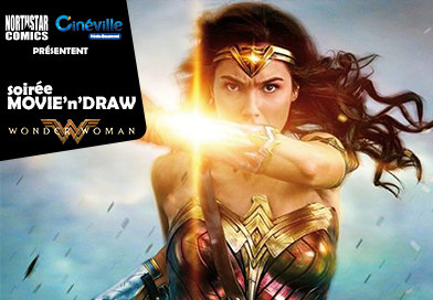 Soirée Movie’n’Draw spéciale Wonder Woman