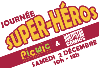 Journée spéciale super-héros à PicWic Douai