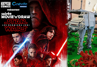 Animation Movie’n’Draw Star Wars : les Derniers Jedi